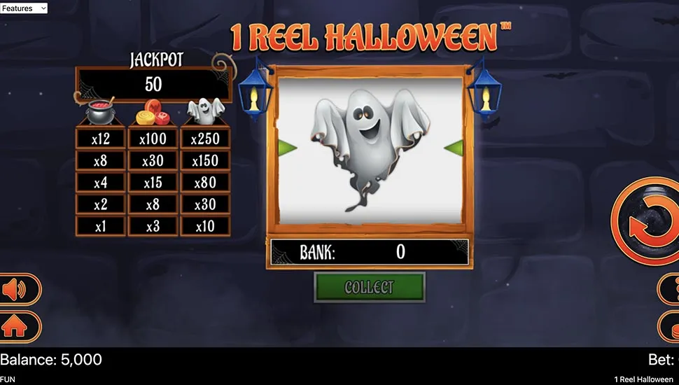 Hraj zadarmo 1 Reel Halloween