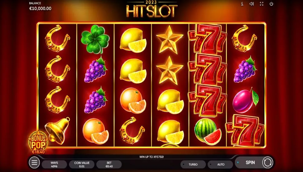 Hraj zadarmo 2023 Hit Slot