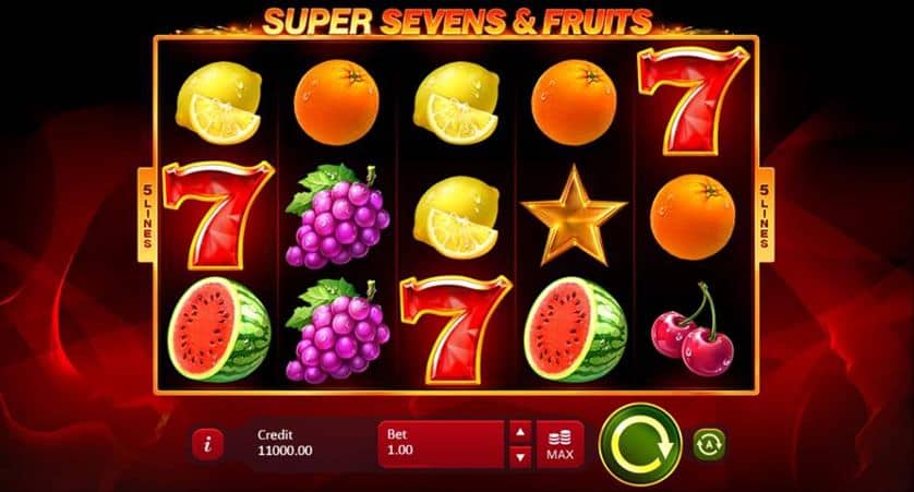 Hraj zadarmo 5 Super Sevens & Fruits