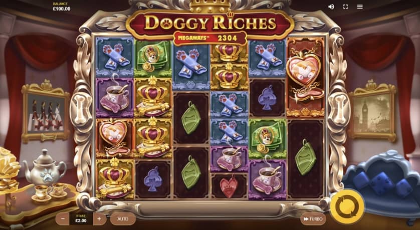 Hraj zadarmo Doggy Riches Megaways