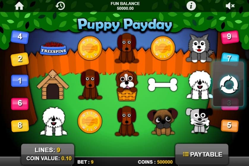 Hraj zadarmo Puppy Payday