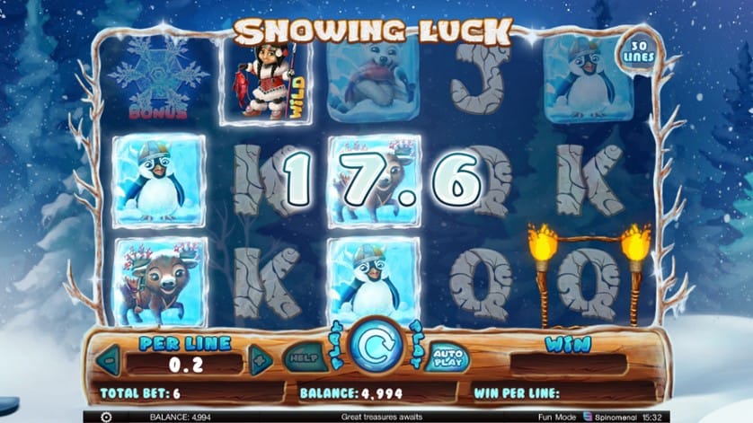 Hraj zadarmo Snowing Luck