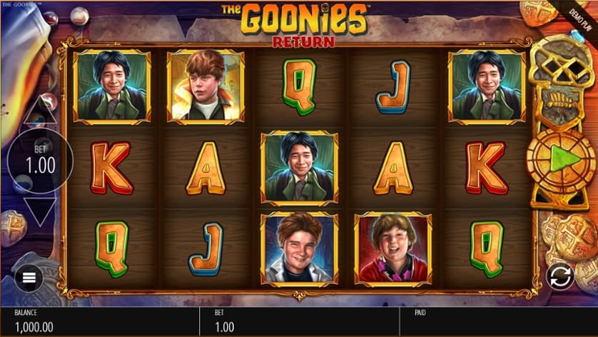 Hraj zadarmo The Goonies Return