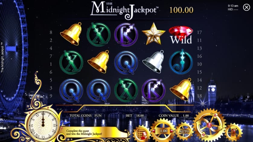 Hraj zadarmo The Midnight Jackpot