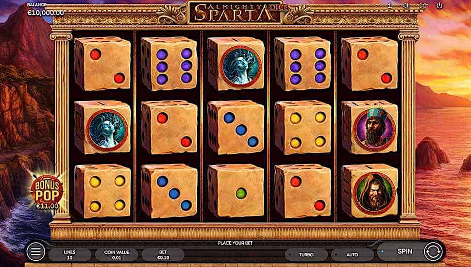 Hraj zadarmo Almighty Sparta Dice
