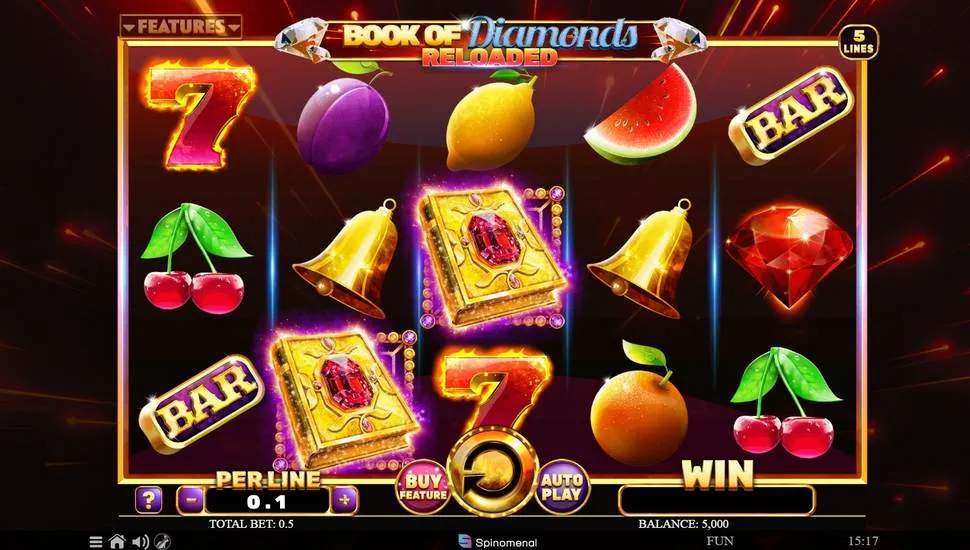 Hraj zadarmo Book Of Diamonds Reloaded