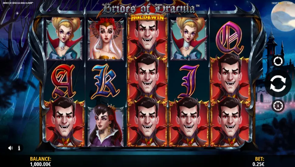 Hraj zadarmo Brides of Dracula Hold & Win