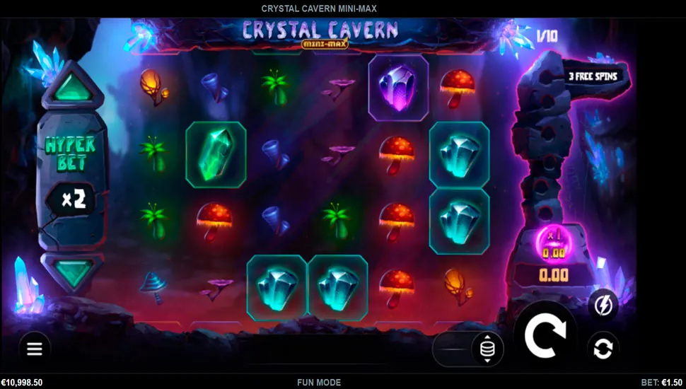 Hraj zadarmo Crystal Cavern Mini-Max