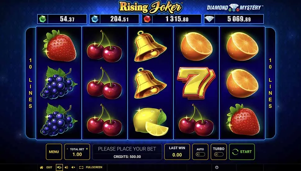 Hraj zadarmo Diamond Mystery Rising Joker
