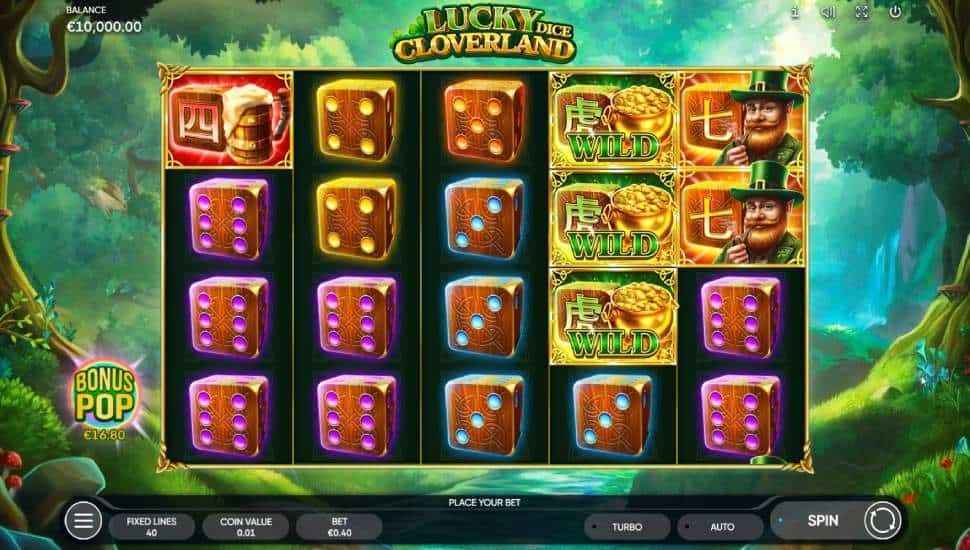 Hraj zadarmo Lucky Cloverland Dice