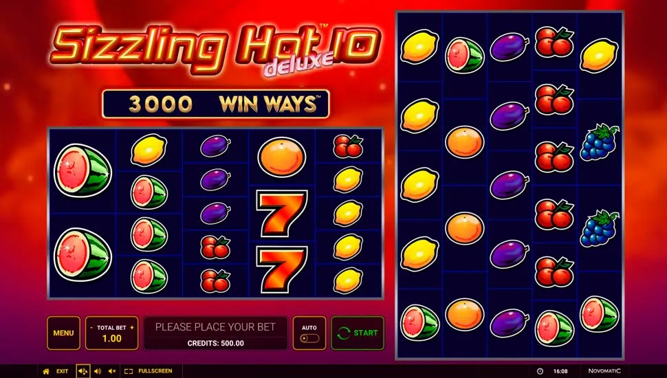 Hraj zadarmo Sizzling Hot Deluxe 10 Win Ways