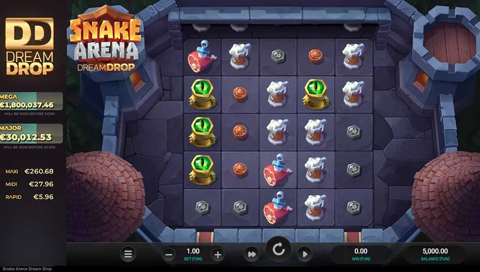 Hraj zadarmo Snake Arena Dream Drop