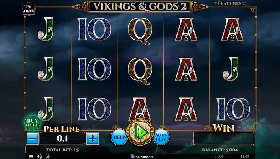 Hraj zadarmo Vikings and Gods 2 15 Lines