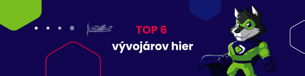 TOP 6  vývojárov hier