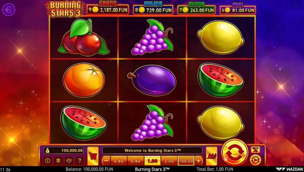 Hraj zadarmo Burning Stars 3 Hold the Jackpot