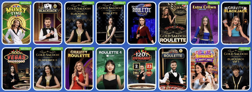 Spinfest Casino - Živé kasíno