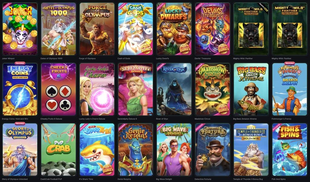 Kinbet Casino - Herné automaty