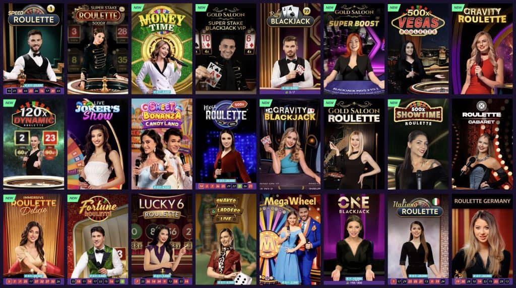 NaoBet Casino - Live Casino