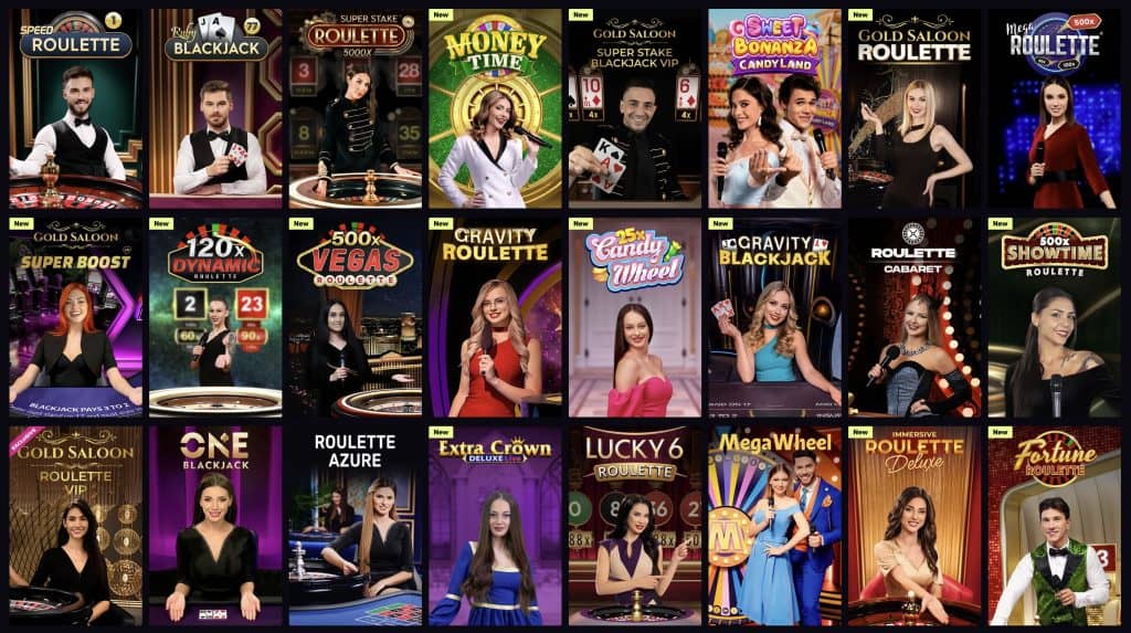 Sportuna Casino - Live Casino