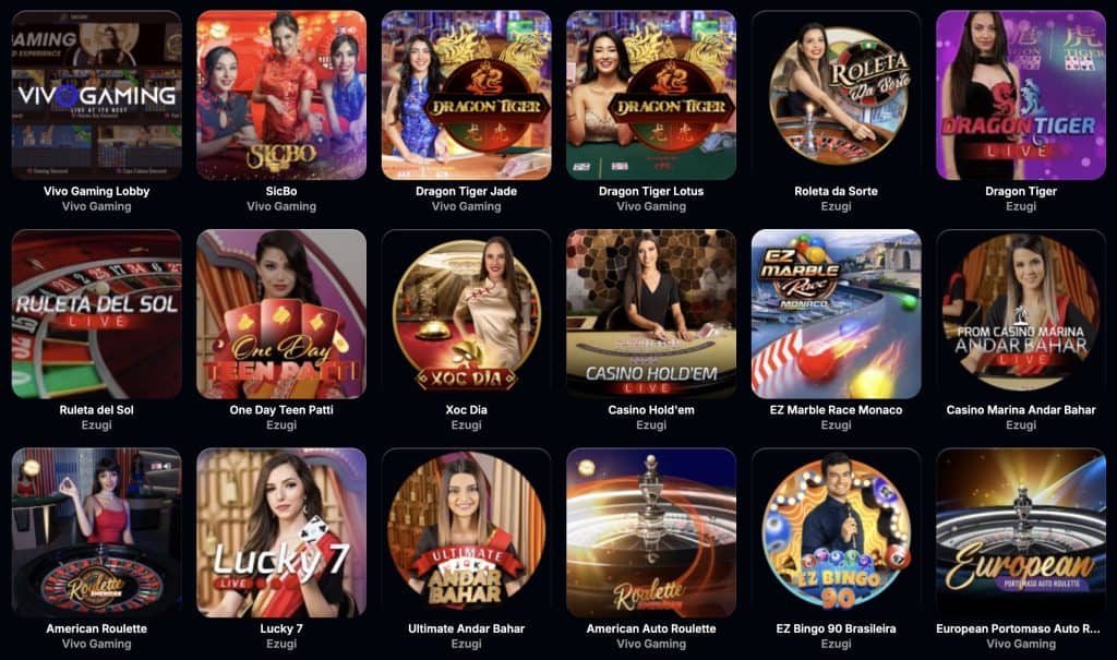 Yep Casino - Live Casino