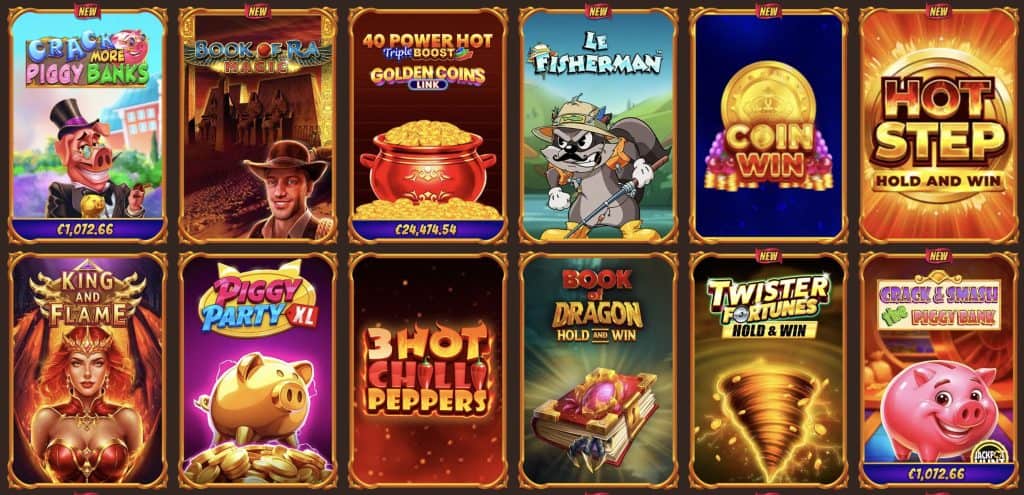 Alawin Casino hry