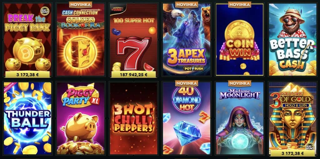 Dolly Casino výber hier