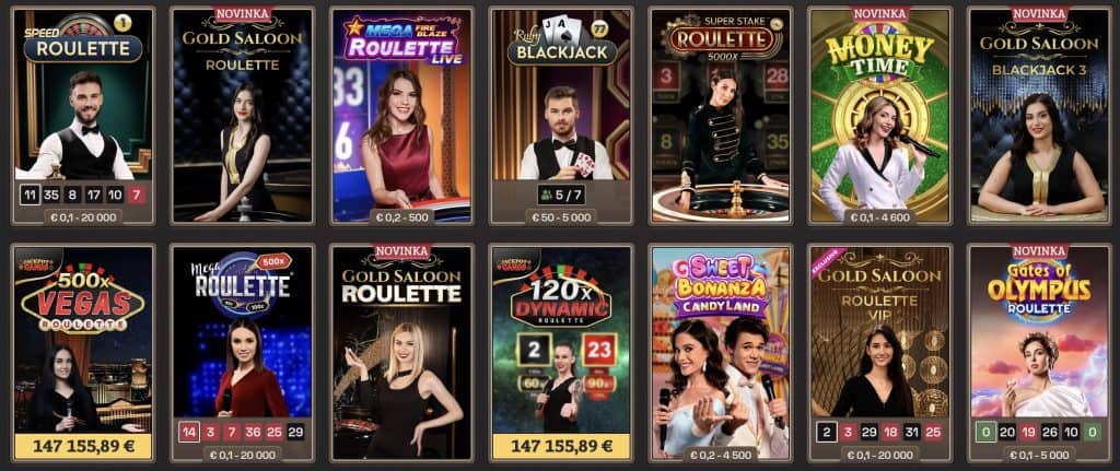 Spinboss Live casino