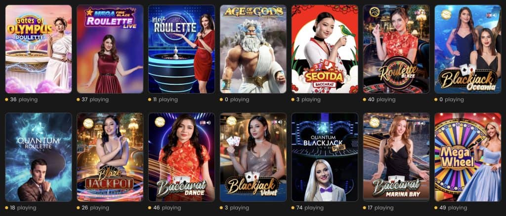 29Black Live Casino