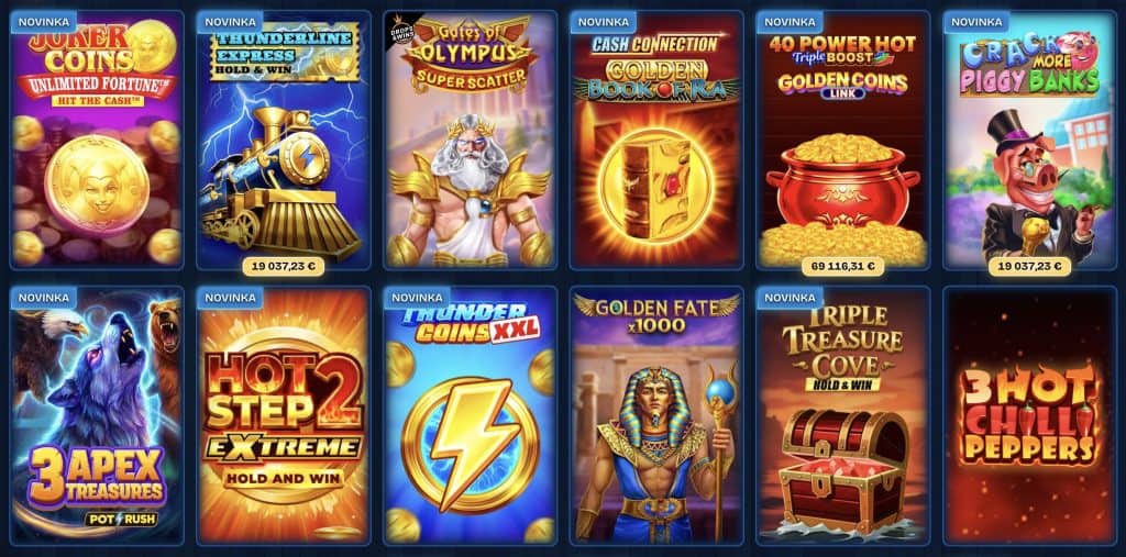 DudeSpin Casino hry