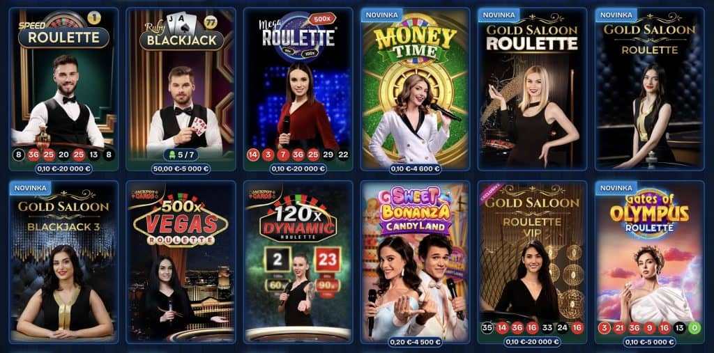 DudeSpin Live casino