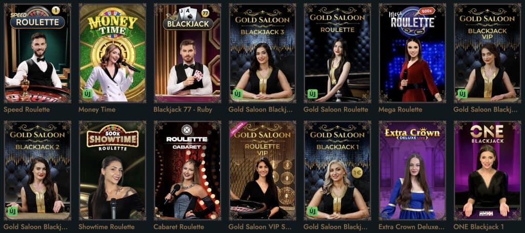 HeroSpin Live casino hryzinó