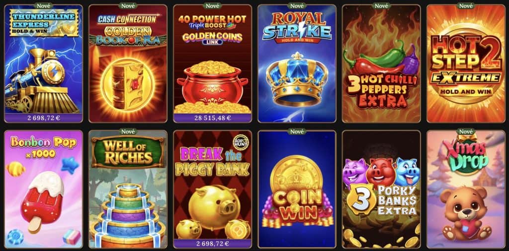 Betwest Casino hry