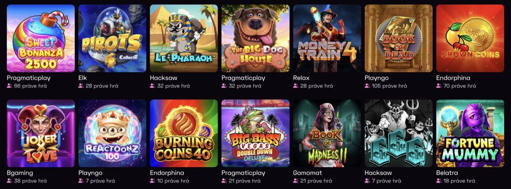 Lussurio Casino ponuka hier