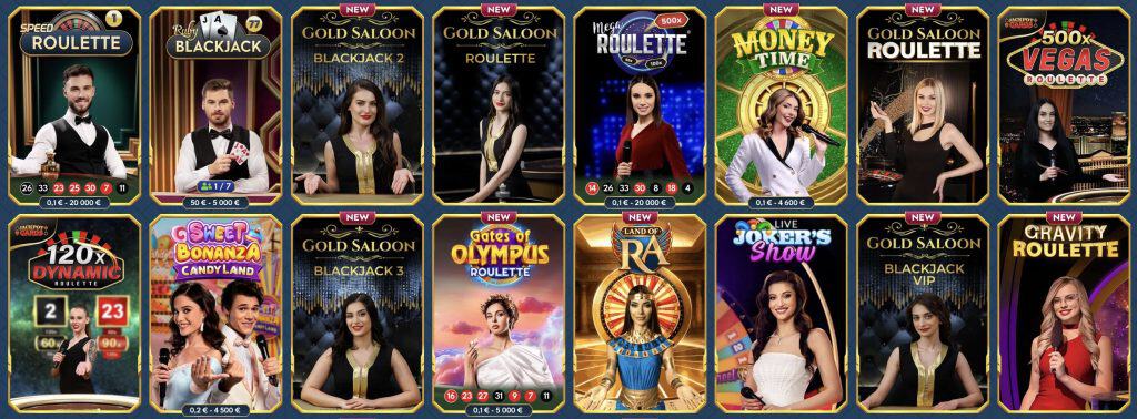 Casea Live casino
