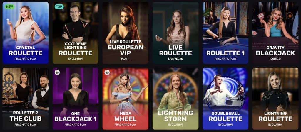 Fortuneplay Live kasíno hry